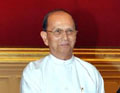 Le président de la république, Thein Sein - JPEG